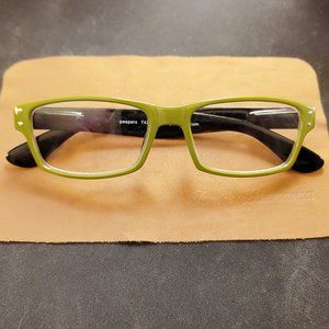 Peepers green reading glasses, 1.25x. Excellent condition.